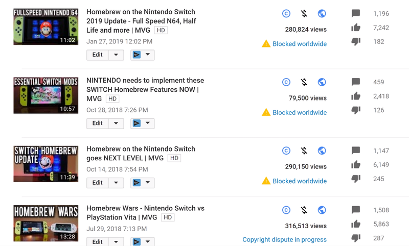 Illustration for article titled Retro Gaming YouTuber Says Nintendo Is Unfairly Targeting His Homebrew Videos